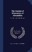 The Canons of Athanasius of Alexandria: The Arabic and Coptic Versions