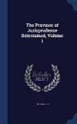 The Province of Jurisprudence Determined, Volume 1