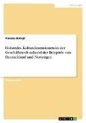 Hofstedes Kulturdimensionen in der Geschäftswelt anhand der Beispiele von Deutschland und Norwegen