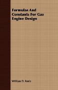 Formulas and Constants for Gas Engine Design