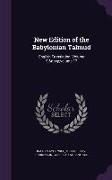 New Edition of the Babylonian Talmud: English Translation, Volume 9, volume 17