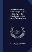 Excerpts of the Proceedings of the Society of the Cincinnati in the State of New Jersey