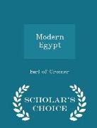 Modern Egypt - Scholar's Choice Edition