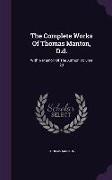 The Complete Works Of Thomas Manton, D.d.: With A Memoir Of The Author, Volume 20