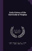 Early History of the University of Virginia