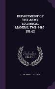 Department of the Army Technical Manual Tm3-4410-201-12