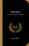 Obiter Dicta: First and Second Series, Complete