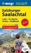 Mayr Wanderkarte Salzburger Saalachtal, Lofer, St. Martin, Unken, Weißbach 1:35.000