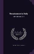 Renaissance in Italy: Italian Literature (2 V.)