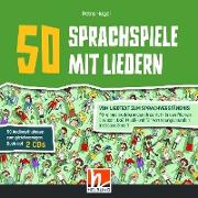 50 Sprachspiele mit Liedern. Audio-Doppel-CD zum Buch