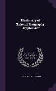Dictionary of National Biography. Supplement