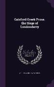 Gaisford Greek Prose. the Siege of Londonderry