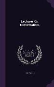 LECTURES ON UNIVERSALISM