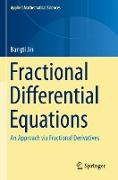 Fractional Differential Equations