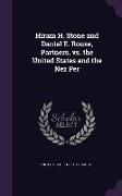 Hiram H. Stone and Daniel E. Rouse, Partners, vs. the United States and the Nez Per
