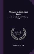 Studies in Deductive Logic: A Manual for Students, by W. Stanley Jevons