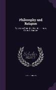 Philosophy and Religion: Selections from the Mss. of J. Hinton, Ed. by C. Haddon