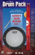 Alfred's Drum Method, Bk 1: The Most Comprehensive Beginning Snare Drum Method Ever! (Beginning Drum Pack -- Book, Pad, & Sticks), Drum Pack (Book