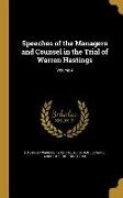 Speeches of the Managers and Counsel in the Trial of Warren Hastings, Volume 4