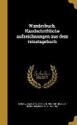 GER-WANDERBUCH HANDSCHRIFTLICH