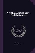 A First Japanese Book for English Students