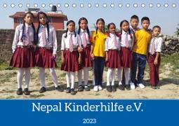 Kalender der Nepal Kinderhilfe e.V. (Tischkalender 2023 DIN A5 quer)