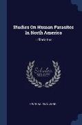 Studies On Human Parasites In North America: I. Filaria Loa