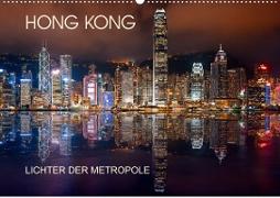 Hong Kong Citylights (Wandkalender 2023 DIN A2 quer)