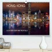 Hong Kong Citylights (Premium, hochwertiger DIN A2 Wandkalender 2023, Kunstdruck in Hochglanz)