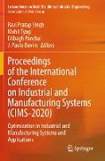 Proceedings of the International Conference on Industrial and Manufacturing Systems (CIMS-2020)