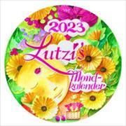 Lutzis Mondkalender rund Ø 16cm (Tagesabreisskalender) 2023