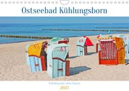 Ostseebad Kühlungsborn. Erholung mit allen Sinnen (Wandkalender 2023 DIN A4 quer)