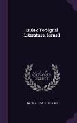 Index To Signal Literature, Issue 1