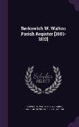 Berkswich W. Walton Parish Register [1601-1812]