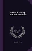 Studies in History and Jurisprudence