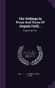 The Writings in Prose and Verse of Eugene Field...: Sharps and Flats