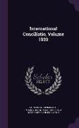 International Conciliatio, Volume 1920