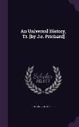 An Universal History, Tr. [by J.c. Prichard]