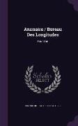 Annuaire / Bureau Des Longitudes: Pour L'An