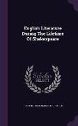 English Literature During The Lifetime Of Shakespeare