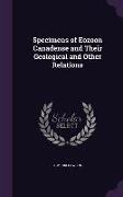 Specimens of Eozoon Canadense and Their Geological and Other Relations