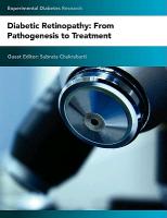 Diabetic Retinopathy: From Pathogenesis to Treatment