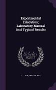 Experimental Education, Laboratory Manual And Typical Results