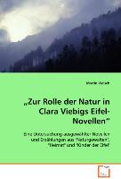 "Zur Rolle der Natur in Clara Viebigs Eifel-Novellen"
