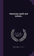 American Lands and Letters