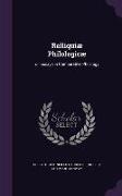 Relliquiae Philologicae: Or, Essays in Comparative Philology