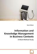 Information and Knowledge Management in Business Contexts