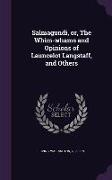 Salmagundi, Or, the Whim-Whams and Opinions of Launcelot Langstaff, and Others
