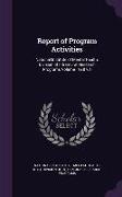 Report of Program Activities: National Institute of Mental Health. Division of Intramural Research Programs Volume 1978 V.1