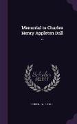 Memorial to Charles Henry Appleton Dall